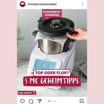 Monsieur Cuisine Instagram