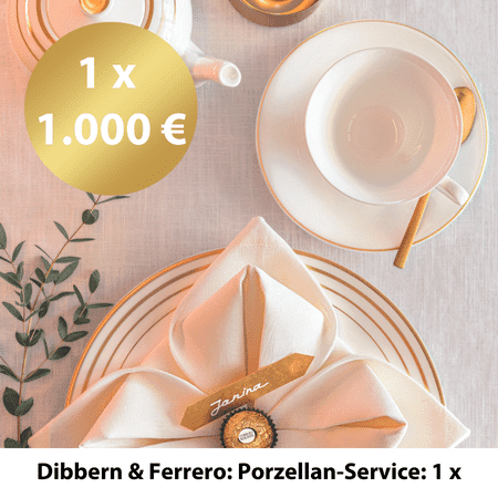 Dibbern & Ferrero: Porzellan-Serivice 1x