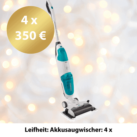 Leifheit: Akkusaugwischer 4x