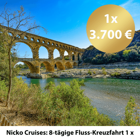 Nicko Cruises: Flusskreuzfahrt 1x