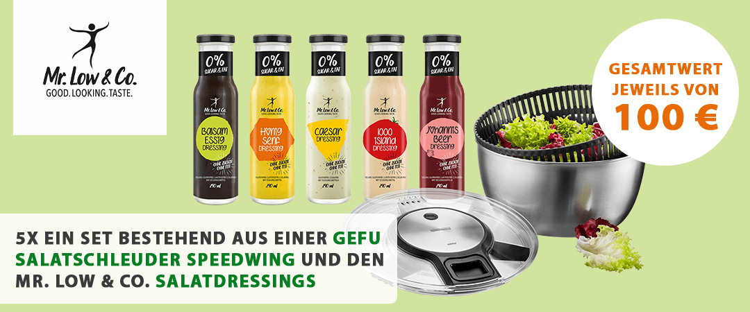 Low Carb Gewinnspiel - Jetzt teilnehmen!