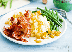 Röllchen aus Weisskohl, Wirsking und mit parmesan