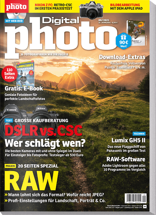 DigitalPHOTO Ausgabe 09-2021 gratis Software DigitalPHOTO Ausgabe 09-2021 gratis Software