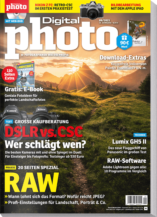 DigitalPHOTO Ausgabe 09-2021 gratis Software