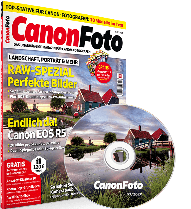 Canonfoto Magazin Ausgabe 03/2020 mit Heft-CD