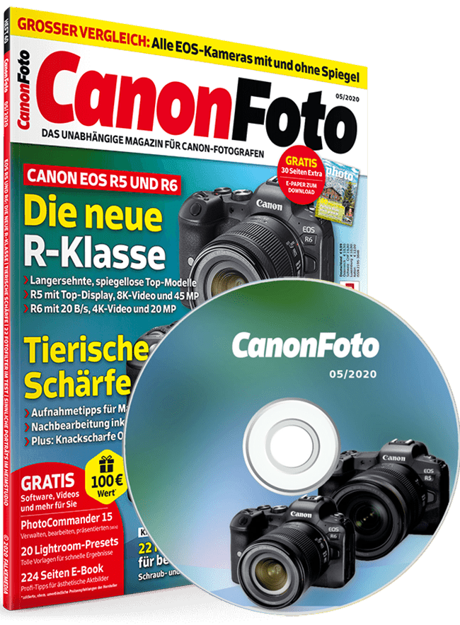 Canonfoto Magazin Ausgabe 05/2020 mit Heft-CD