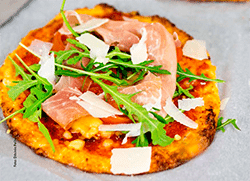 Pizzateig mit Blumenkohl Pizzateig mit Blumenkohl