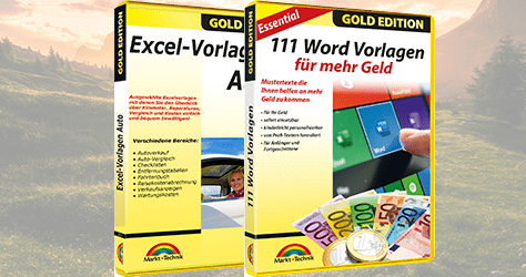 Kostenlose Excel- und Word-Vorlagen