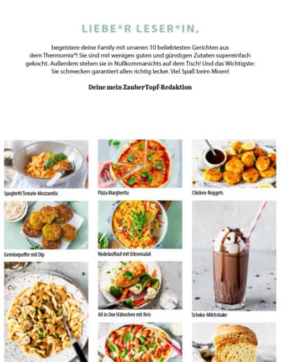 mein ZauberTopf kostenloses E-Book Familienküche mit dem Thermomix®